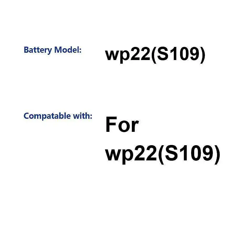 

Mobile Phone Battery For Oukitel WP22 S109 High-Efficiency High Performance 10000Mah
