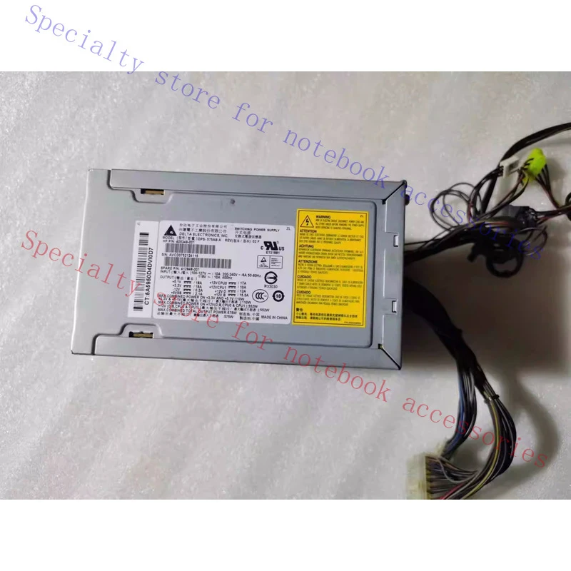 A+  For HP XW6400 DPS-575AB A 405349-001 412848-001 Workstation Power Supply 575W