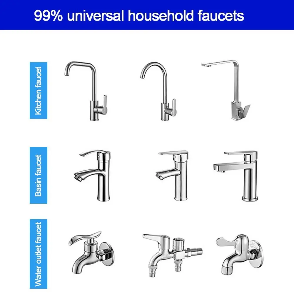 Filtr do wody montowany na kranie z 8 warstwami filtracji, wyjmowany precyzyjny oczyszczacz wody, oczyszczacz wody z możliwością mycia, filtracja fizyczna.