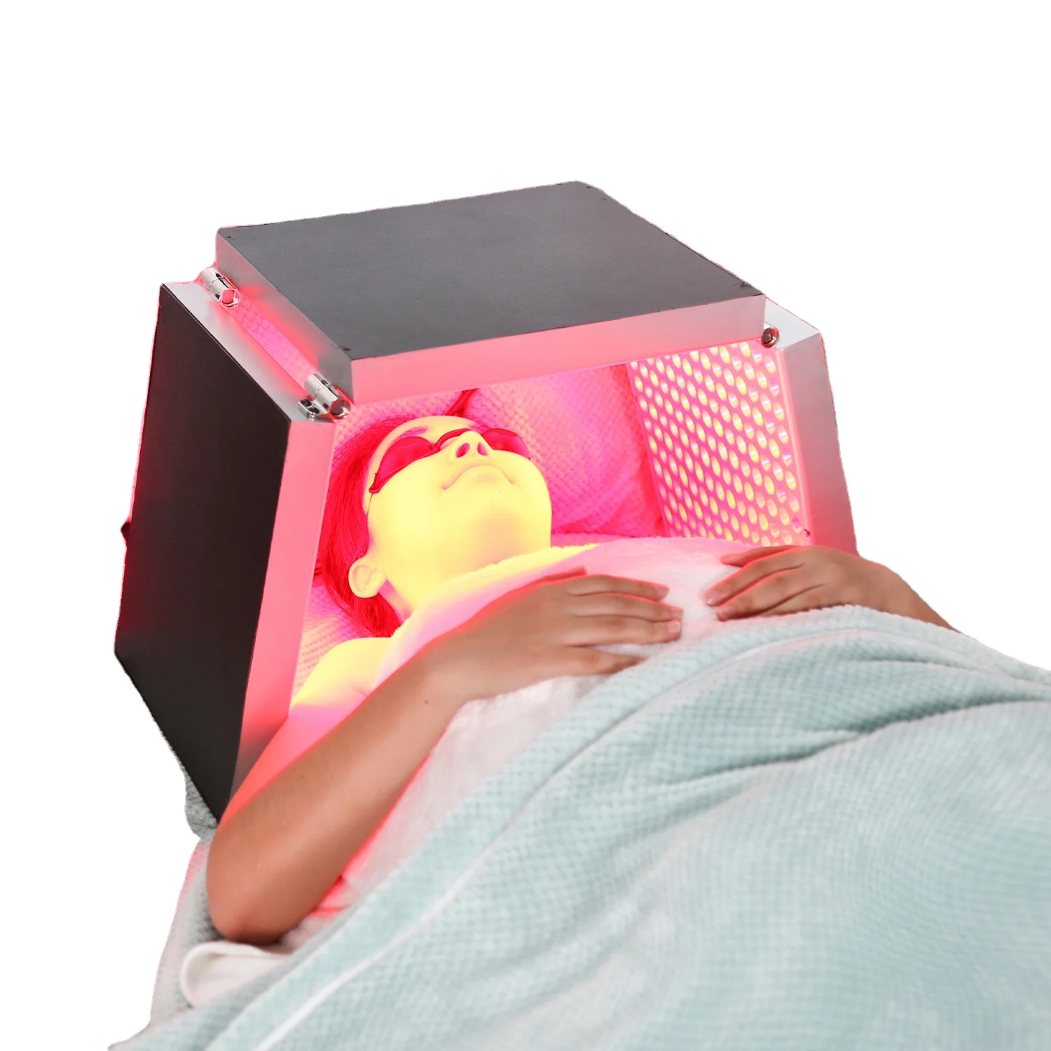 

Медицинское косметическое устройство, светодиодная светотерапия кожи, 660 нм, 850 нм, красный инфракрасный светодиодный свет