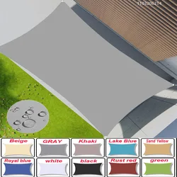 Waterproof Large Sun Shelter Sunshade Protection Outdoor Canopy Garden Patio Pool Shade Sail Awning Camping Shade