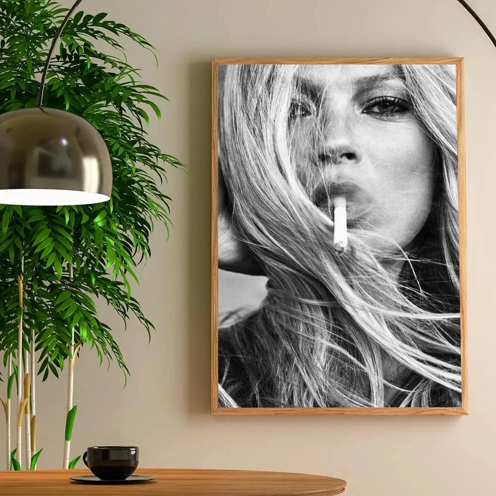 1szt Kate Moss Plakat Plakat Art Print Bar Meble Do Salonu Dekoracja