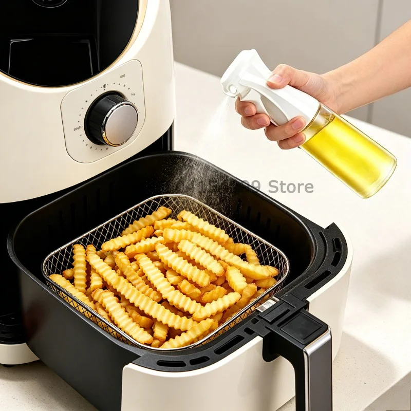 Oil Spray for Cooking - Olive Oil Dispenser Bottle Sprayer Mist-Reusable Food Grade Oil Vinegar,Spray Bottle Kitchen Accessories