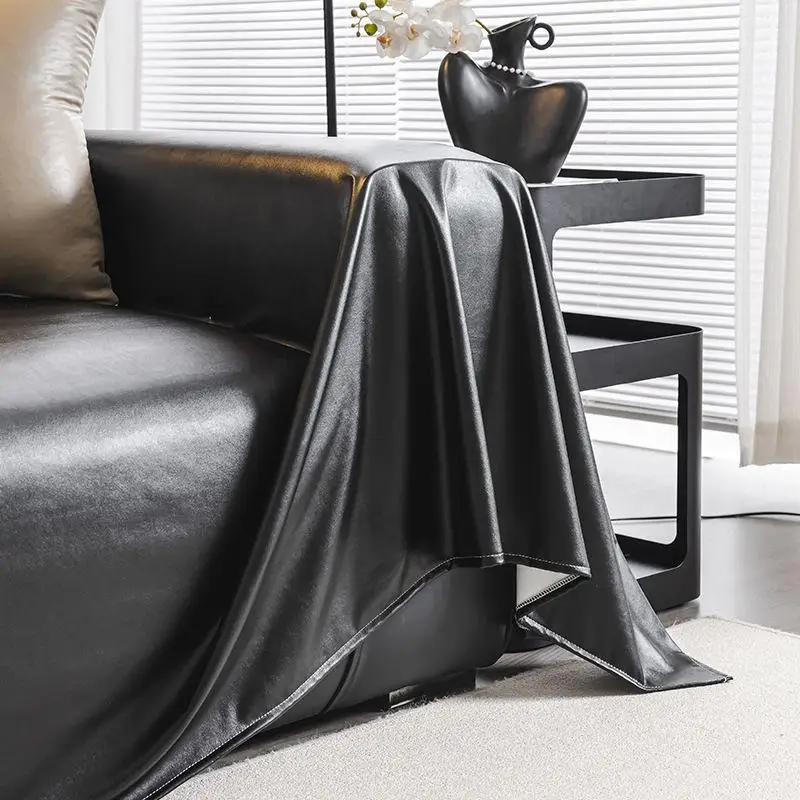 1pcs Simple Solid Color Sofa Mat Waterproof Non-slip Couch Cushion Four Season Universal  Protector Towel Case Home Decor view 6