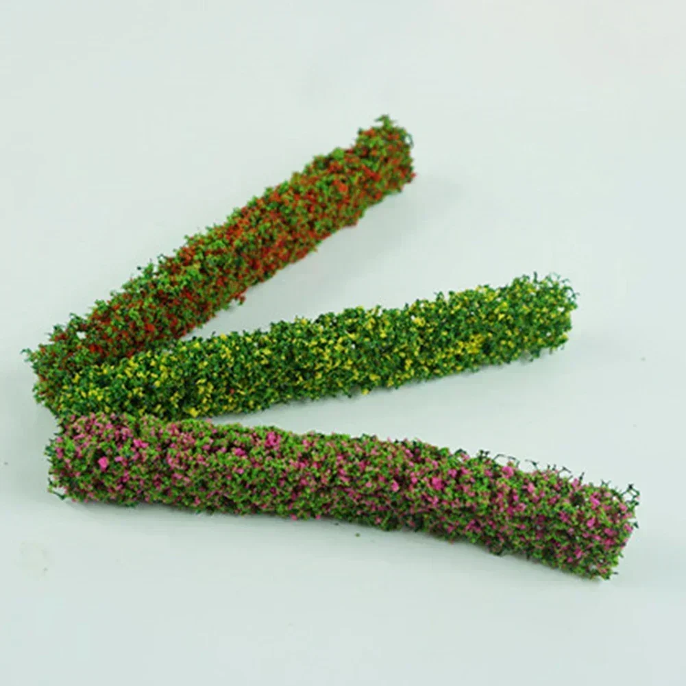 Grass Tufts Shrub Strips DIY Miniature Sand Table Model Simulation Static Terrain Architectural Building