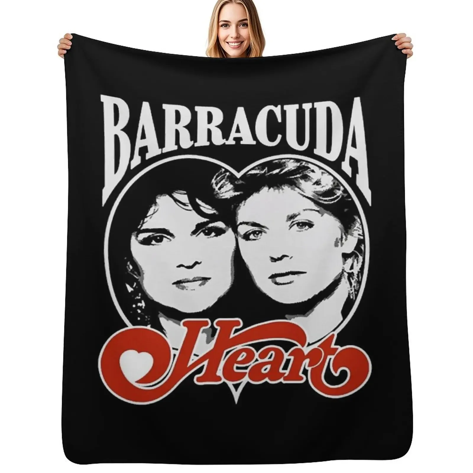 

BARRA.CUDA BEST ART Throw Blanket for winter Heavy Flannel Fabric Decorative Sofas Blanket
