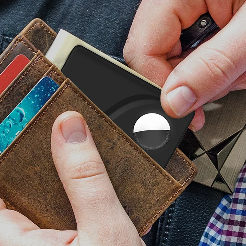 IDUD Locator Case para Apple Locator Airtag Card Protector Wallet Card Style para Airtag Case