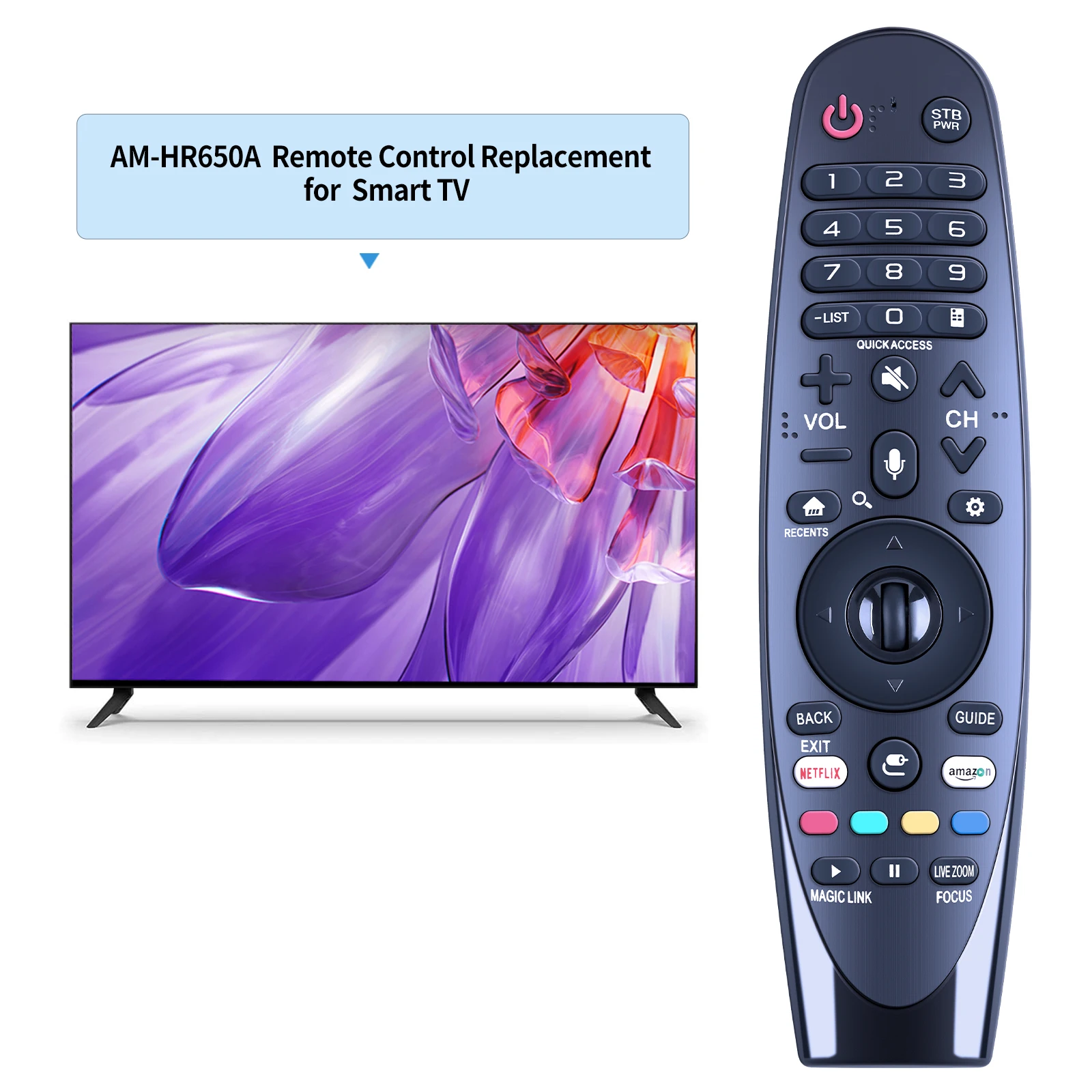 NEW AM-HR650A AN-MR650A Rplacement Magic Remote Control Select 2017 Smart television 55UK6200 49uh603v voice