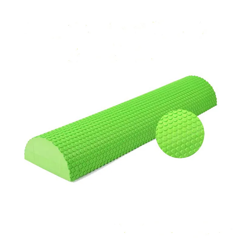 Half round yoga column Half shaft relaxation column Balance bar Hexagon foam shaft foamroller Pilates column