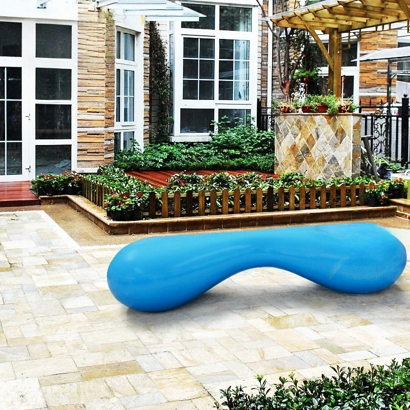 FRP مركز تسوق على شكل خاص، مقعد هاتف Meichen، مقعد مسند للحديقة الخارجية، مقعد استقبال ترفيهي للمنطقة العامة