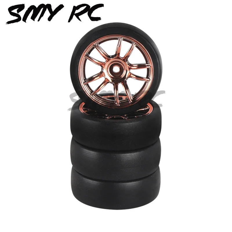 1:18 LDRC AE86 A86 LD1801 LD1802 LD1803 A01 A02 4pcs 31mm RC Hard Drift Tire Wheel Hard Tyre 1/18 RC Car Upgrade Parts