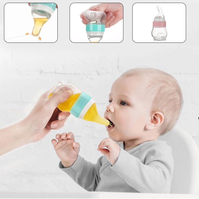 Baby Medicine Feeder Baby Dropper Medicine Feeder Children Needle Feeder Squeeze Medicine Dropper Dispenser Pacifier Baby Feeder