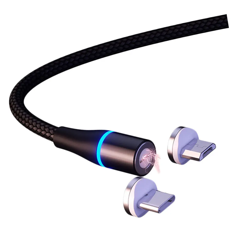 

Data For Type C Fast Charging 3A Led Indicator Auto Adsorption Magnetic Cable Usb C Magnetic Charging Cable