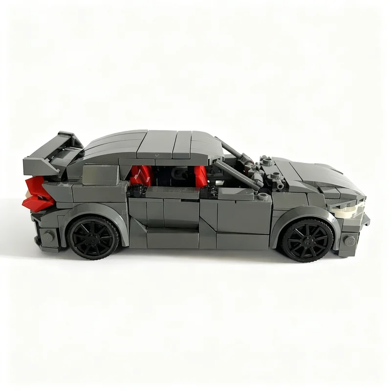 

369PCS MOC City Champions Super Car Honda Civic Type R 10TH Gen Model Technology DIY Creative Assembly Bricks Display Gift Home