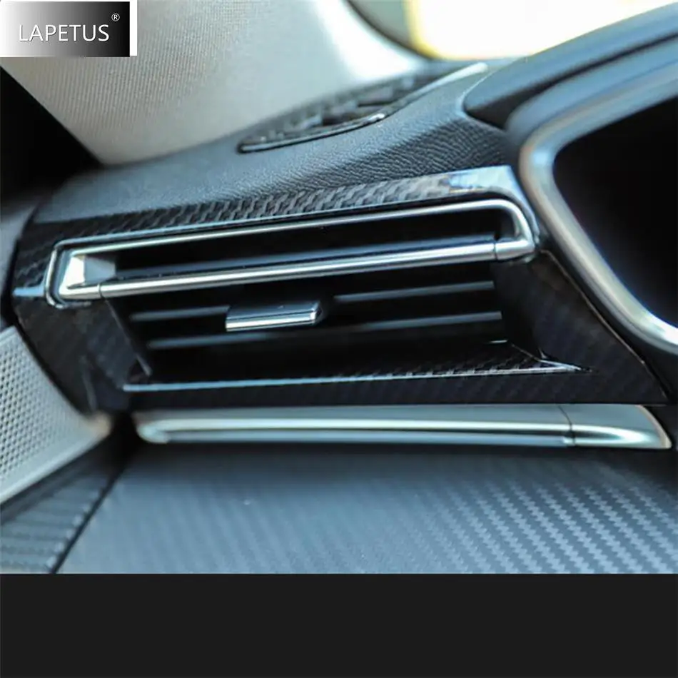 

For Peugeot 508 2019 - 2022 Carbon Fiber Gear Box / Shift Knob Head / Steering Wheel / Air AC Outlet Cover Trim Auto Accessories