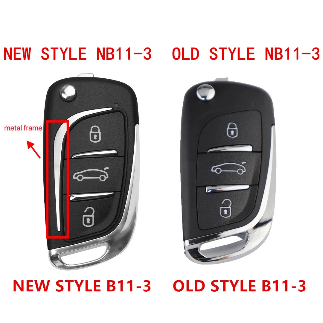 1/5pcs KEYDIY KD B11 NB11  DS style 2/3 Button Universal Remote Car Key For KD900/KD-X2/URG200/KD MINI Key Programmer
