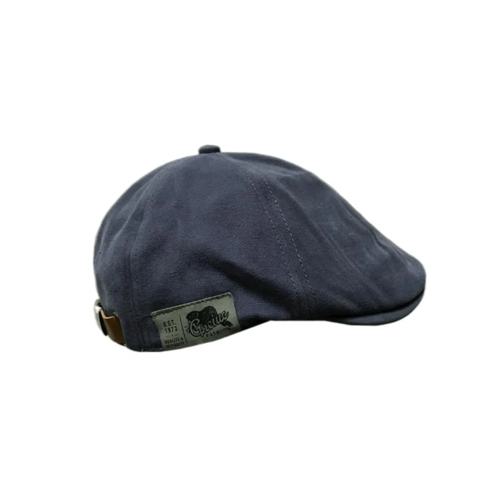 

British Western Style Berets Vintage Cap Adjustable Daily Wear Men Berets Hat Cotton Retro Classic Baseball Cap Woman Men