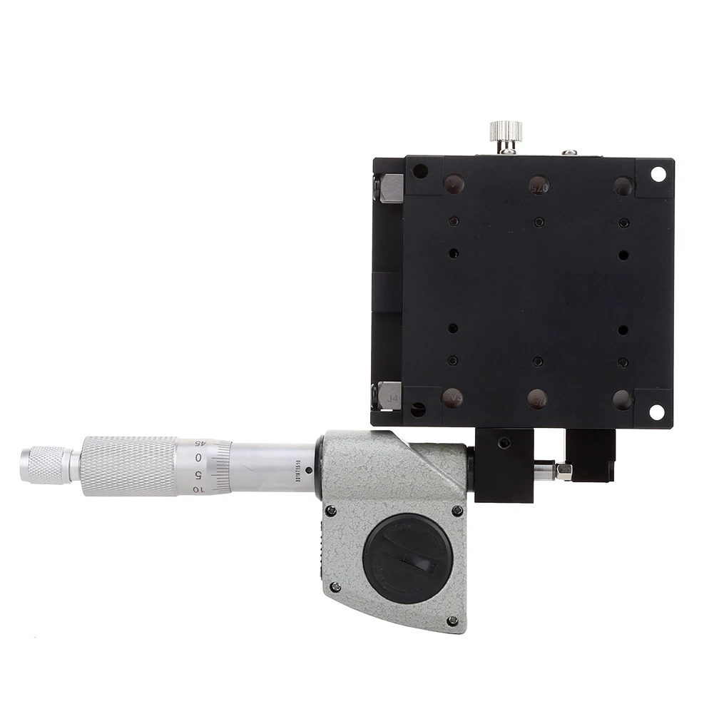 SEMX80-AS Micrometro Display digitale 80x80mm 0,001mm Micrometro da palco per traduzione lineare Rullo micrometro