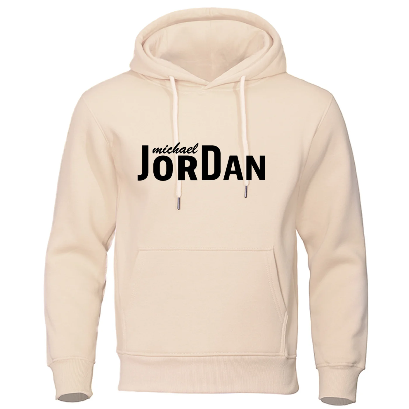 New Autumn/Winter Jordan Printed Men's Round Neck Hooded Breathable Versatile Sweatshirt with Pullover Hip Hop Sweater