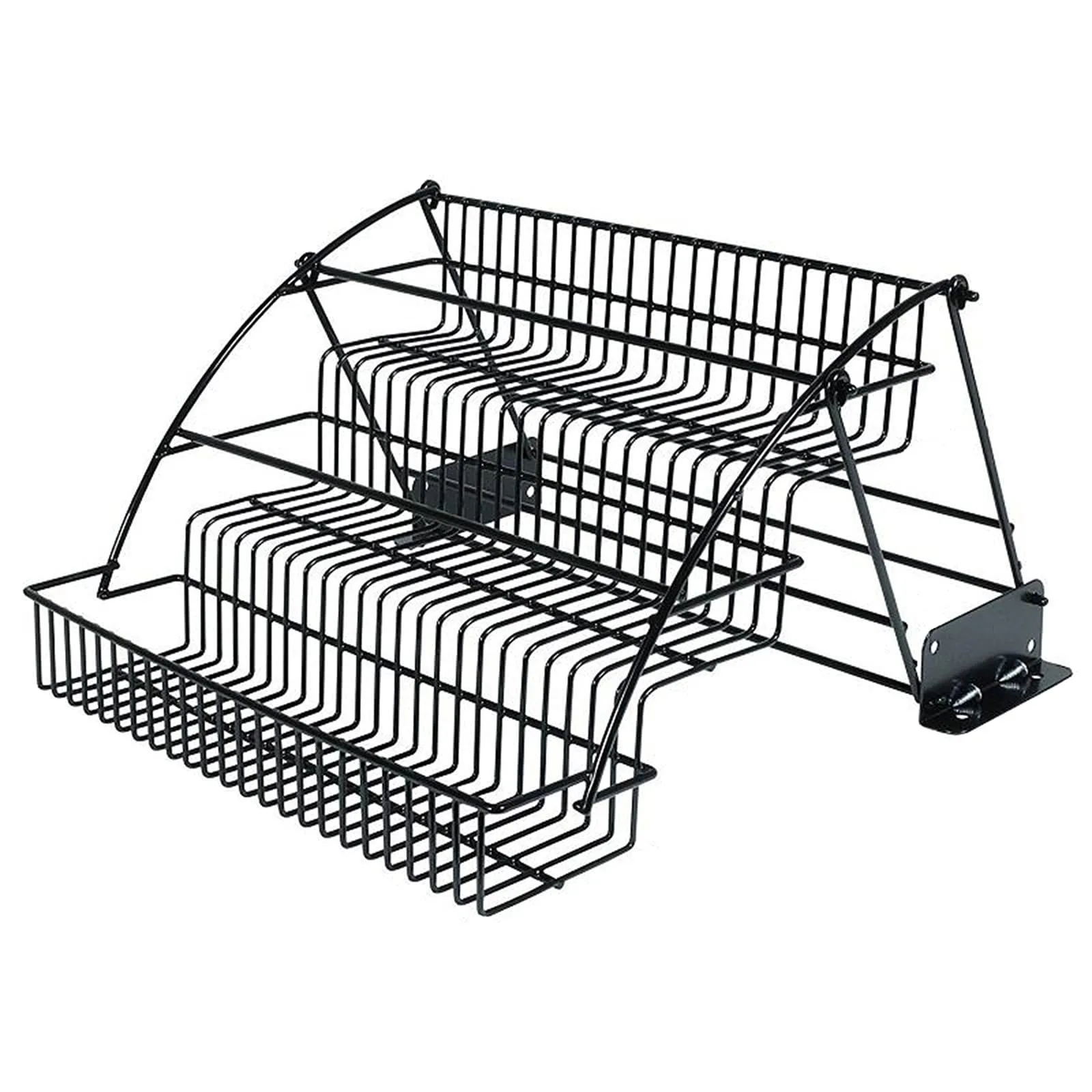 

3 Tier Pull down Cabinet Spice Rack Organizer,Metal Storage Shelf for Kitchen
