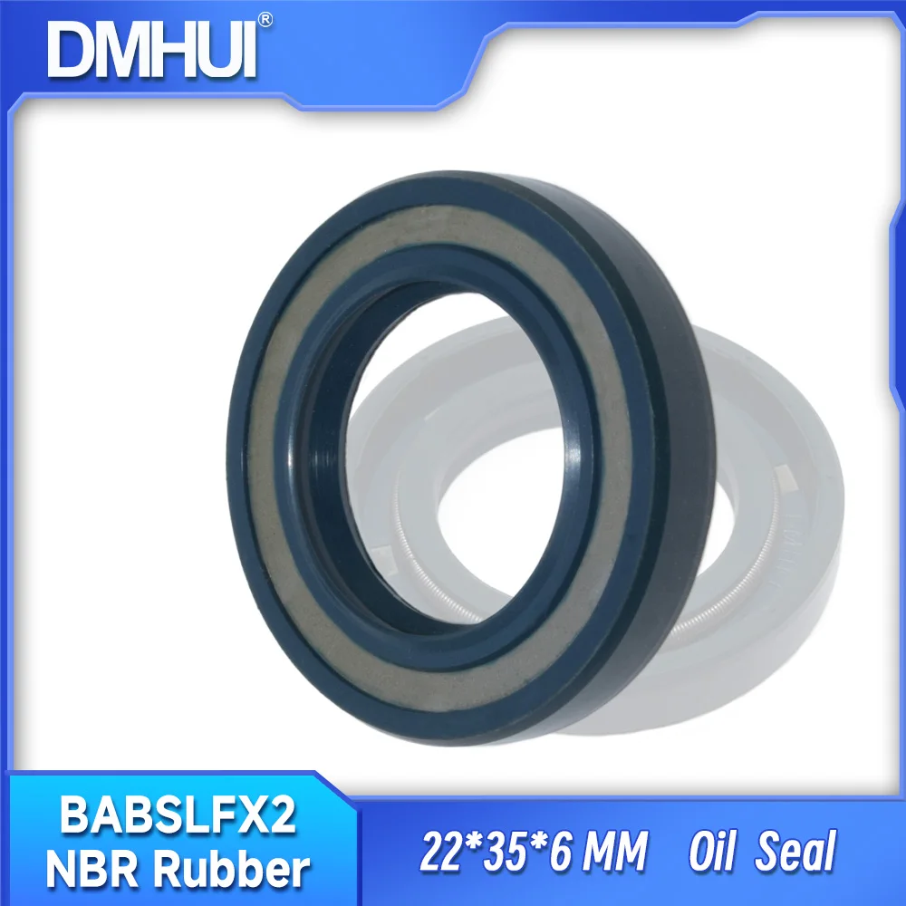 DMHUI High Quality 22x35x6mm Hydraulic Pump Seal with BAFSL1SF Type and NBR Material  ISO9001:2008