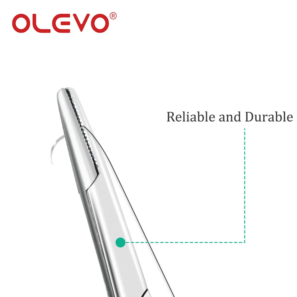 OLEVO Dental Surgical Needle Holder Pliers Stainless Steel Autoclavable Orthodontic Forcep Tweezer Instrument Odontologia Tool