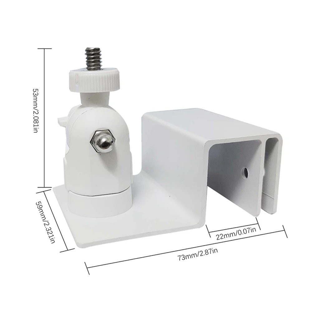 Kit de suporte de calha Eave para StarLink Mnini Outdoor Quick Install Stand 360 °   Rotação à prova d'água e à prova de ferrugem para StarLink Mini