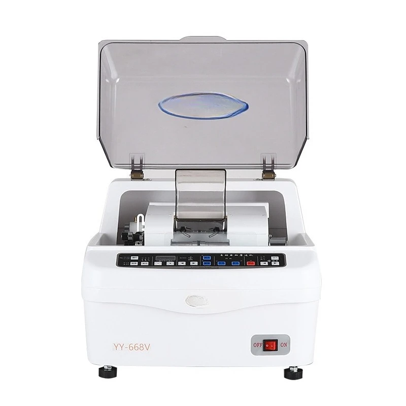 

Glasses automatic edging machine 668 metal gear durable resin glass PC grinding machine