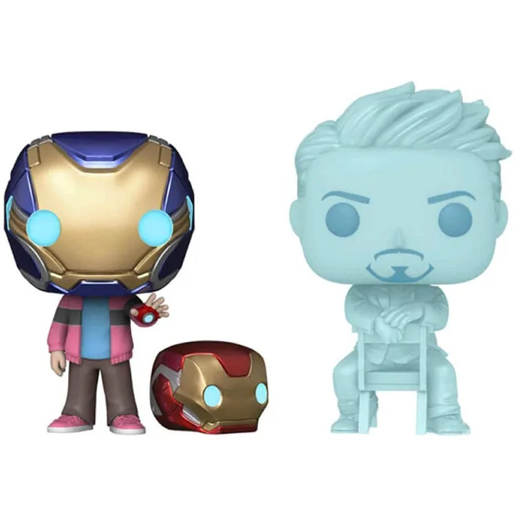 Marvel Morgan Stark & Tony Stark Vinyl Figure Dolls Toys