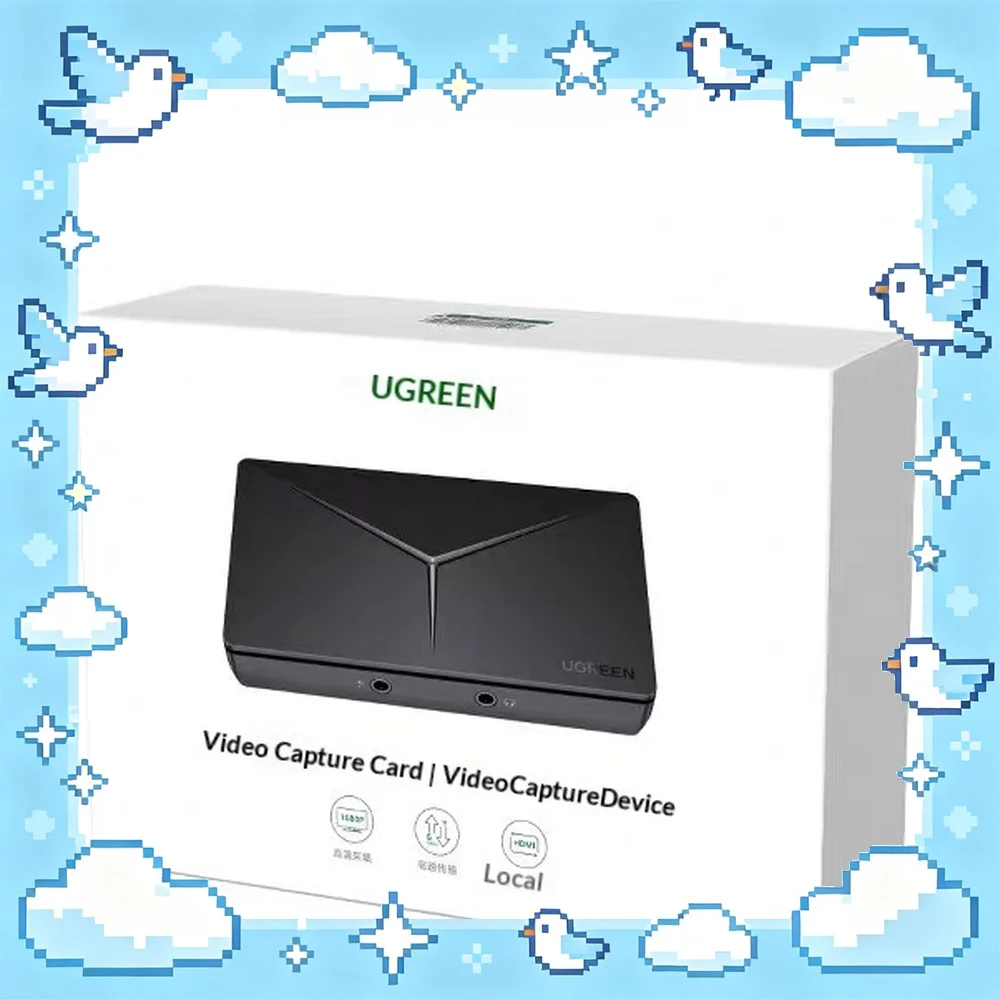 UGREEN CM410 HDMI Video Capture Card 4K HD USB for DSLR Camera Mirrorless Live Streaming PC