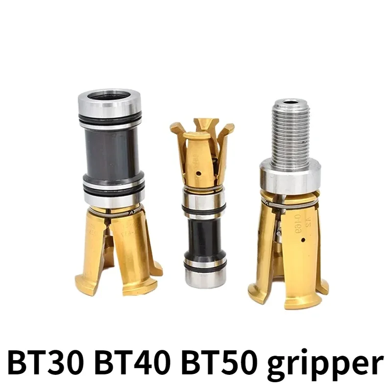 BT30 BT40 BT50 แกน Claw 4 Flaps ดึง Claw ภายนอกด้ายภายใน 45 องศา CLAMP เครื่องกลึงเครื่องมือ millingCNC เครื่อง Center