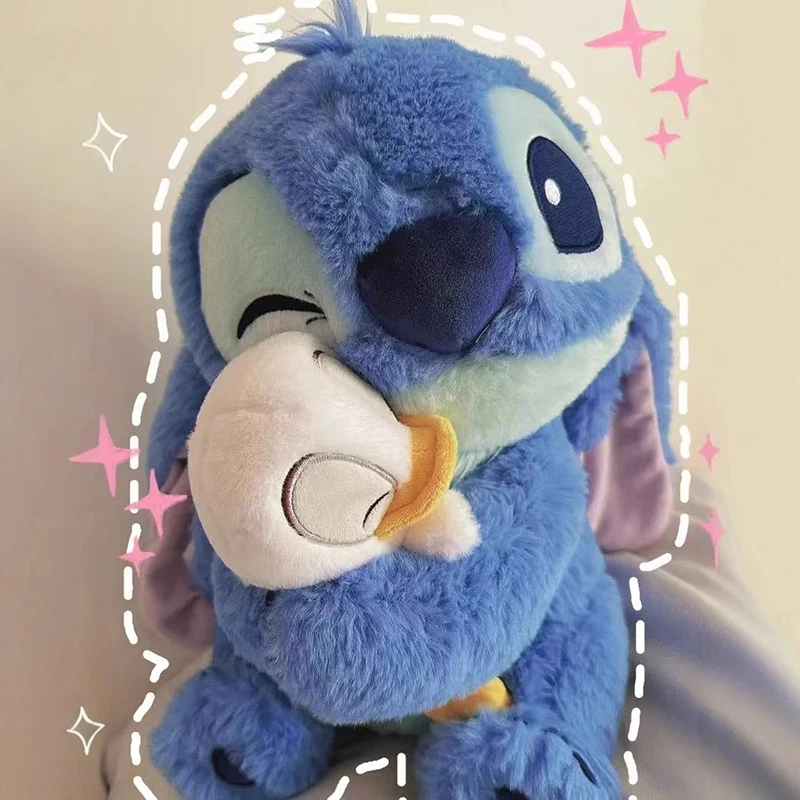 20 cm Disney Pluche Pop Stitch Pop Leuke Eend Stitch Pluche Knuffel Kerst Kinderverjaardagscadeau Kawaii Speelgoed Nieuw
