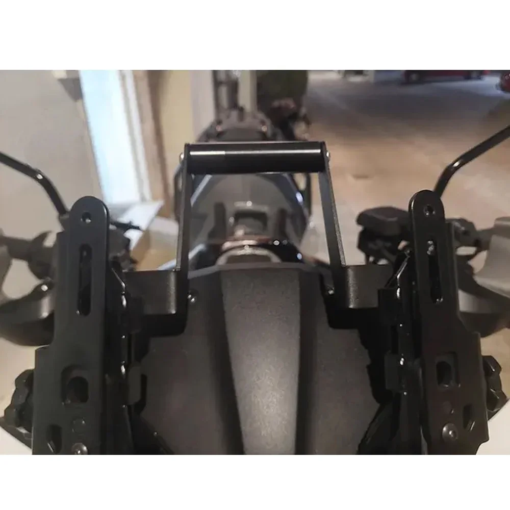 2025 Versys 1100 حامل الملاحة لتحديد المواقع حامل هاتف لكاواساكي Versys 1100SE Versys 1100 LT 2025 2026 حامل ألومنيوم