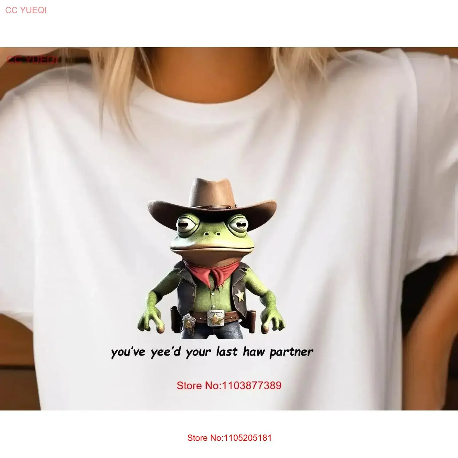 You Just Yee'd Your Last Haw T Shirt Cowboy Frog West Trendy Idea Funny Giddy up country toad lover vintage Washed graphic