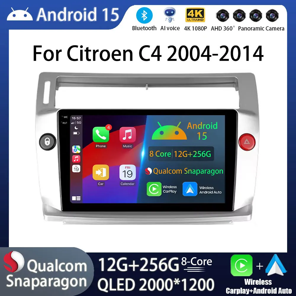 Android 15 Car Radi…