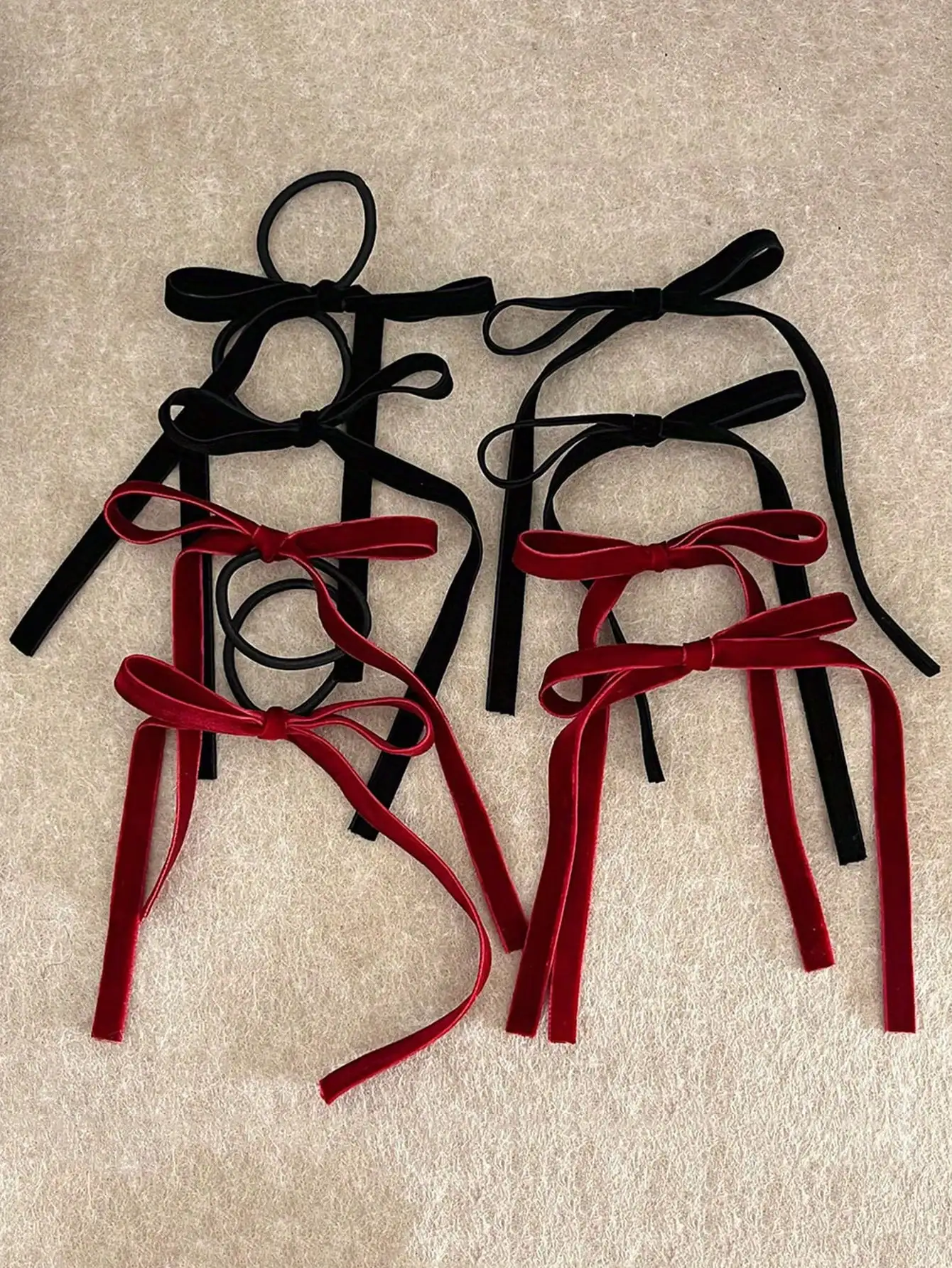 2pcs Fashion Plucked satin bow Hairpins For Women Girls Party Hair Accessories