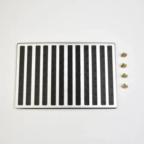 자동차 발 페달 패드, 범용 카펫 패치, 미끄럼 방지 패드, 자동차 트럭 발 뒤꿈치 스커프 플레이트, 23.5x16cm 자동차 발 페달 패드, 범용 카펫 패치, 미끄럼 방지 패드, 자동차 트럭 발 뒤꿈치 스커프 플레이트, 23.5x16cm