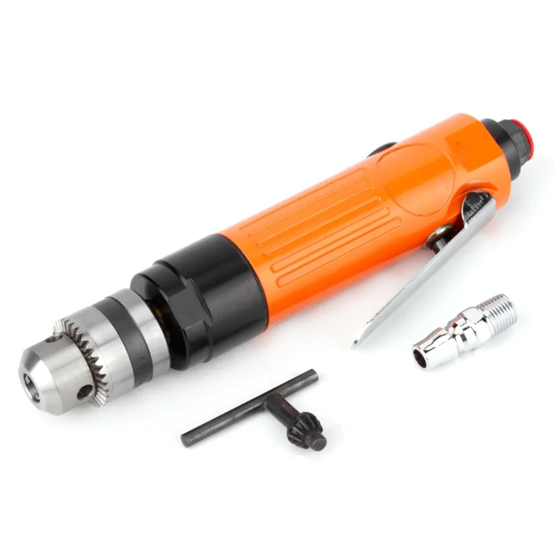 

3/8in High Speed Straight Pneumatic Drill Machine With 1.5-10mm/0.06-0.4in Chuck