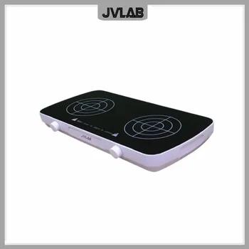 Agitador magnético compacto ultraplano Agitador magnético de 2 posiciones Capacidad máxima 1L * 2 Mezclador de laboratorio Velocidad de ajuste 0-4000rpm MS-J2