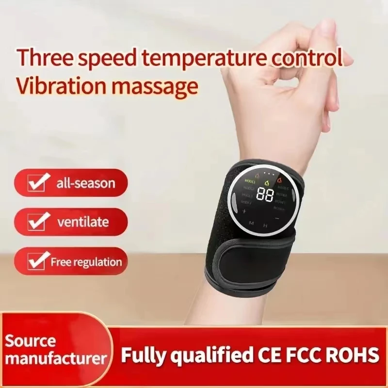 

Pulse 3-Speed Remote Control Massager With Temperature Control Suitable For Muscle Massage And Hot Compress On Hands And Feet