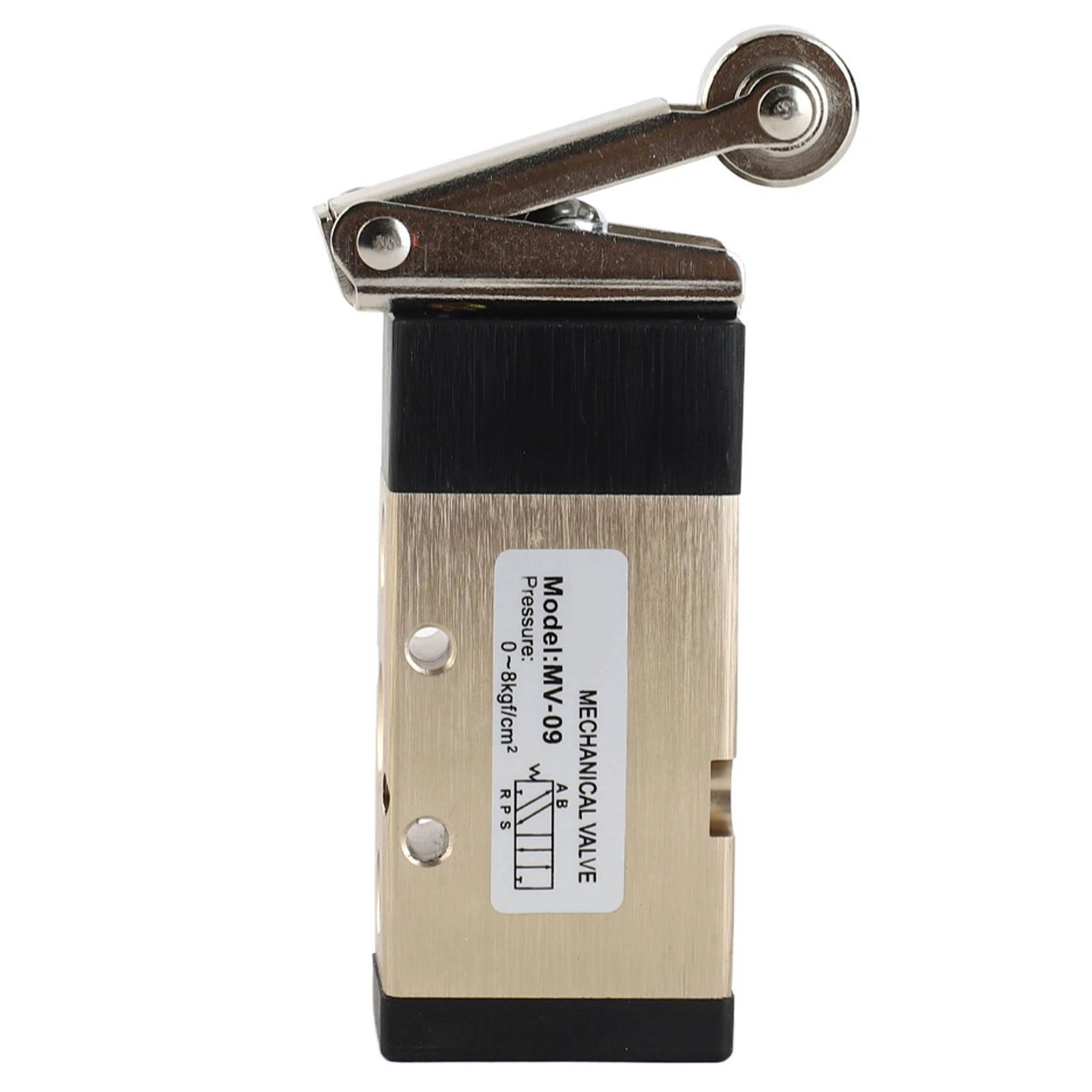 MV-09 صمام عكسي هوائي 2 موضع 5 طريقة رافعة دوارة صمام ميكانيكي هوائي 1/4in PT #4