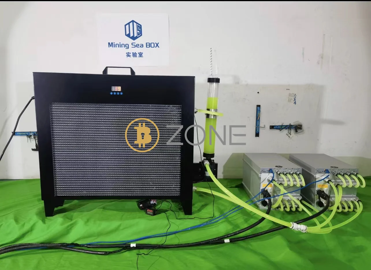 Imagem -02 - Bitmain-whatsminer Refrigerador de Água Radiador de Refrigeração Líquida Adequado para Bitcoin Miner 12.8kw 12800w S19hydro 198t