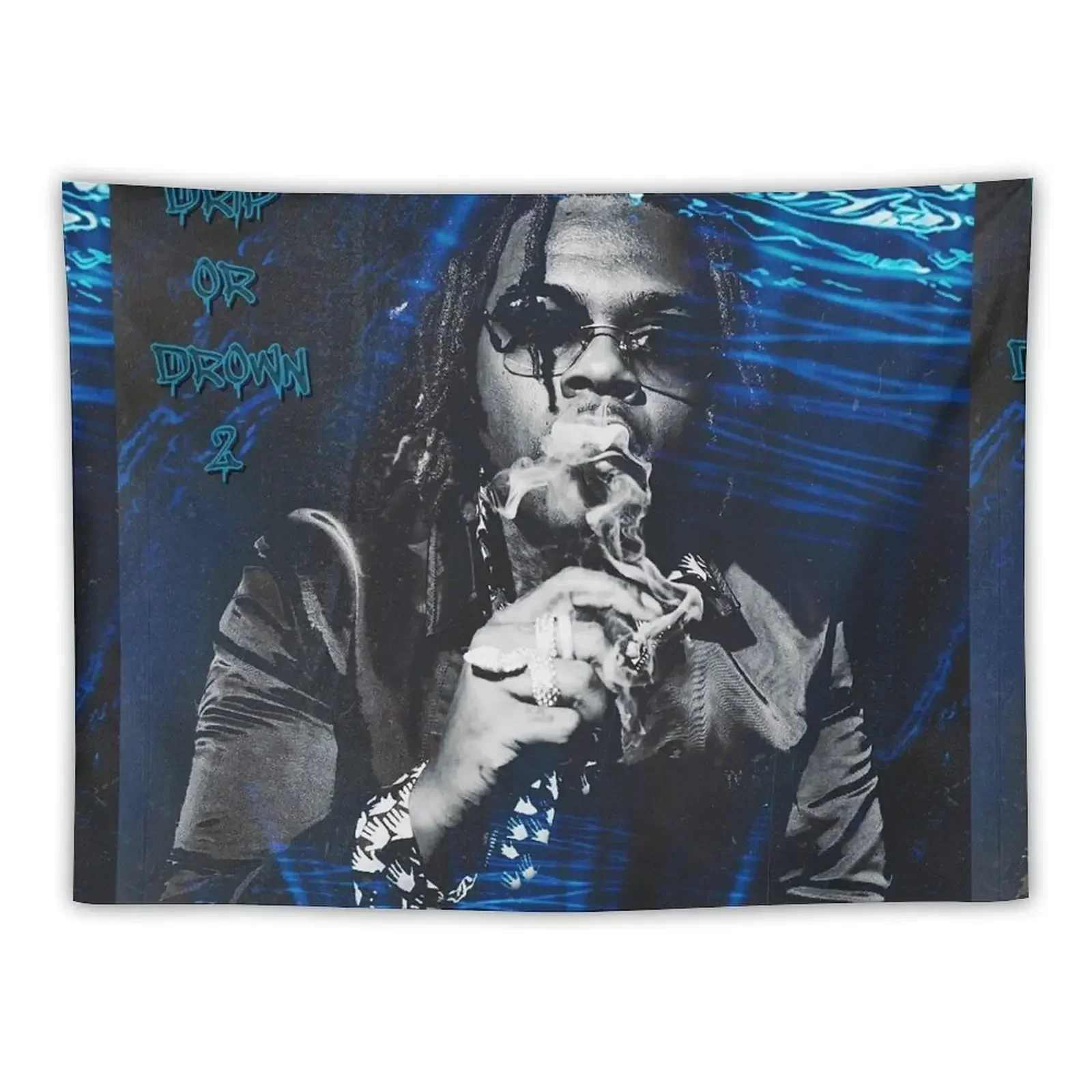 Lembror Gunna Drip Or Drown 2 Tour 2019 Tapestry Decorative Wall Luxury Living Room Decoration House Decor Tapestry