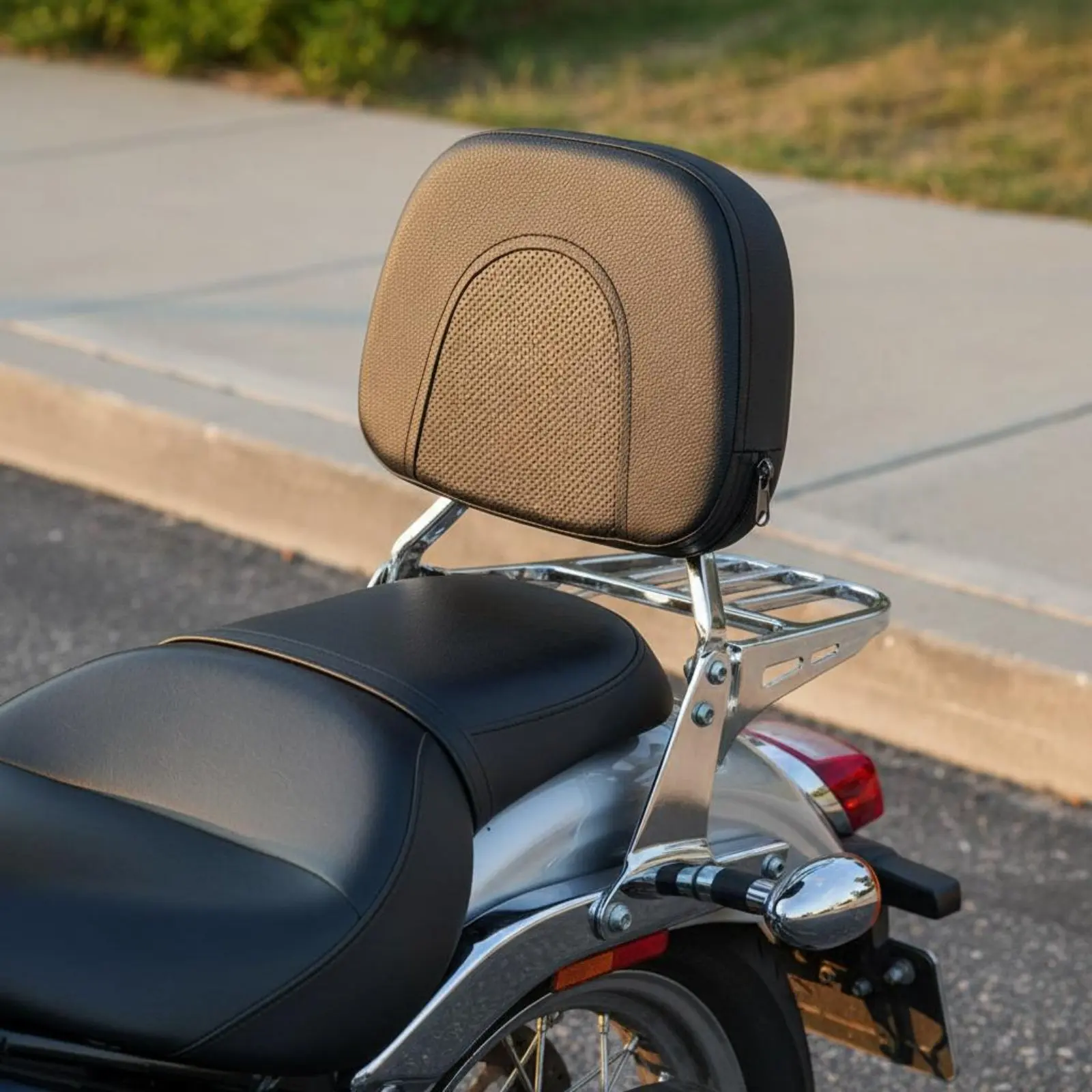 Sissy Bar Pad Long-Lasting Material Passenger Backrest Pad