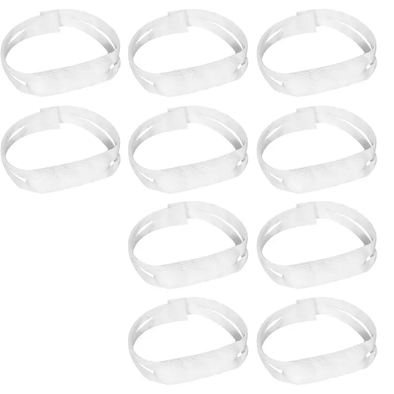 AA20-10Pcs Comfortable Cotton Ball Nasal Splint - Breathable Post-Op Nose Support Bandage For Swelling Reduction & Healing