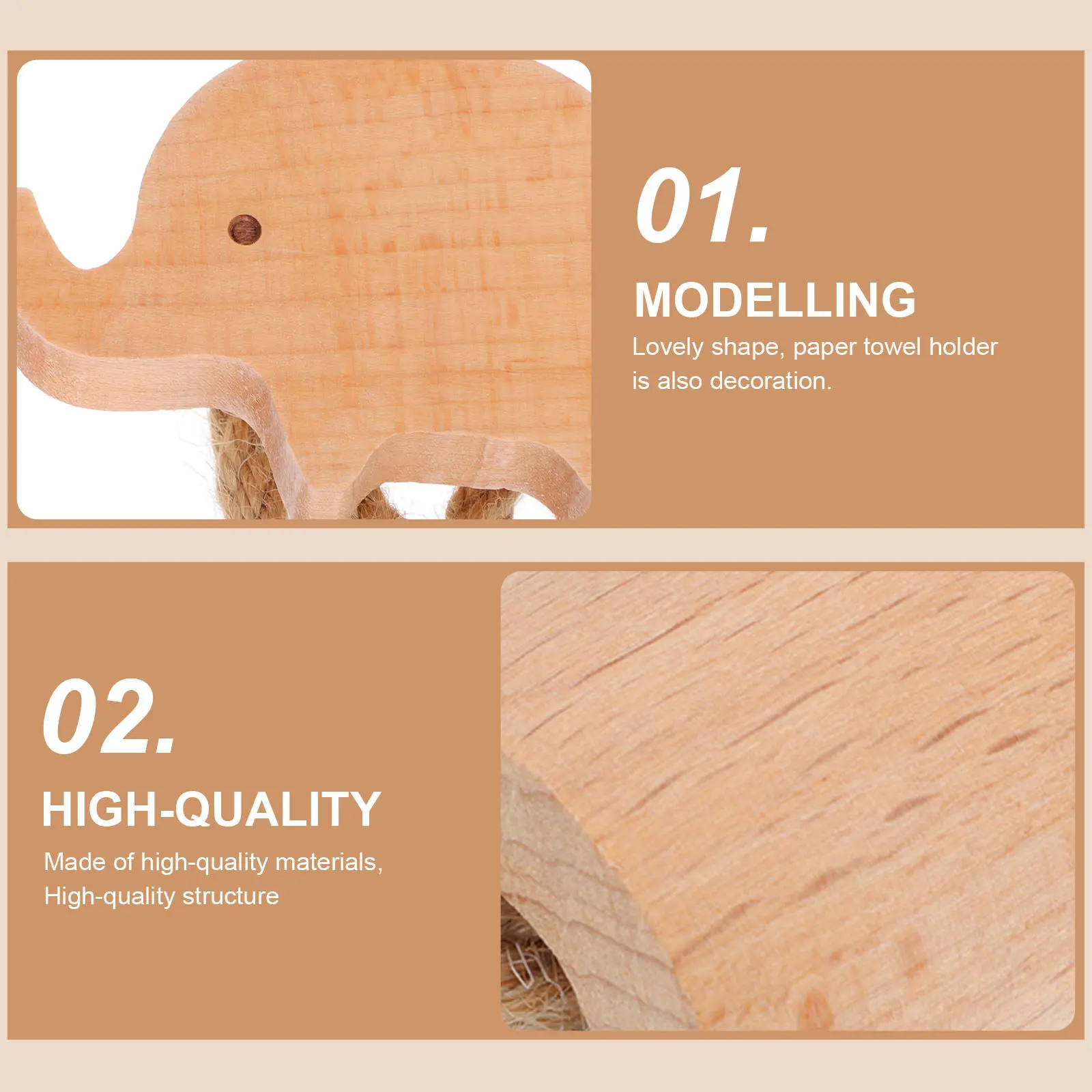 

1 шт. Настенный держатель для салфеток из натуральной плетеной пеньковой веревки, декор для кухни, ванной, гостиной, в деревенском стиле, фермерский стиль, держатель для бумажных полотенец