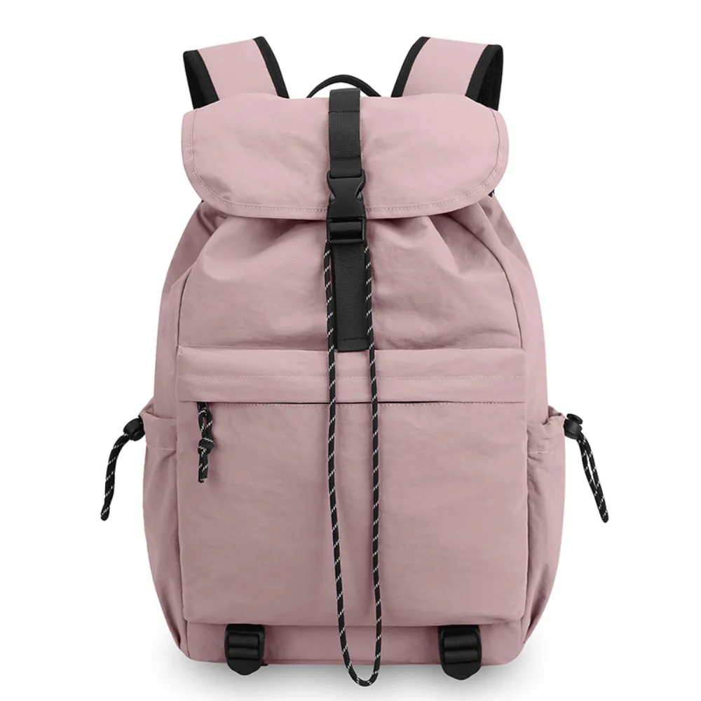 

Nylon Large Capacity Backpack Durable Anti Splashing Students School Bag Daypack Scratch Prevention Shoulders Bag Daily