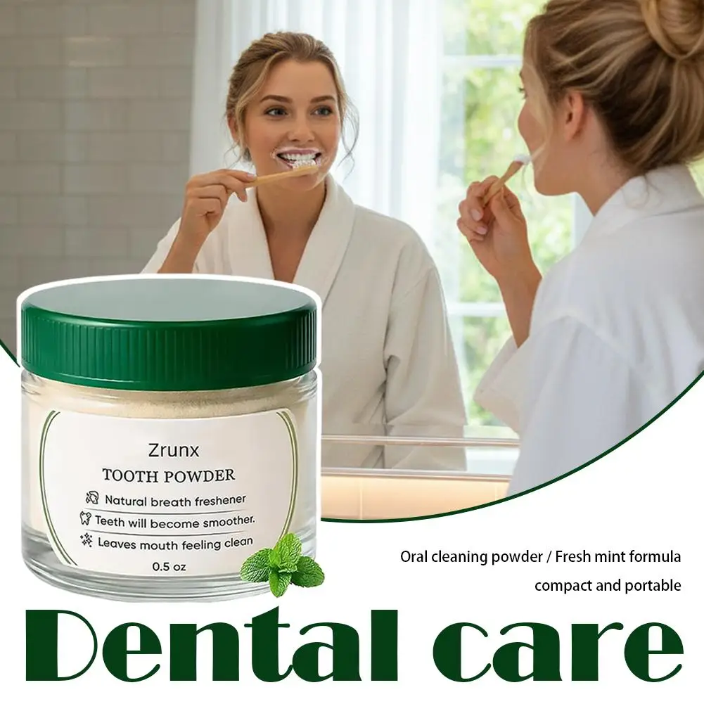 

Порошок для ухода за зубами, удаляющий зубной налет, глубоко очищающий, освежающий дыхание, придающий блеск, уход за деснами, питательный порошок для зубов P7Z4