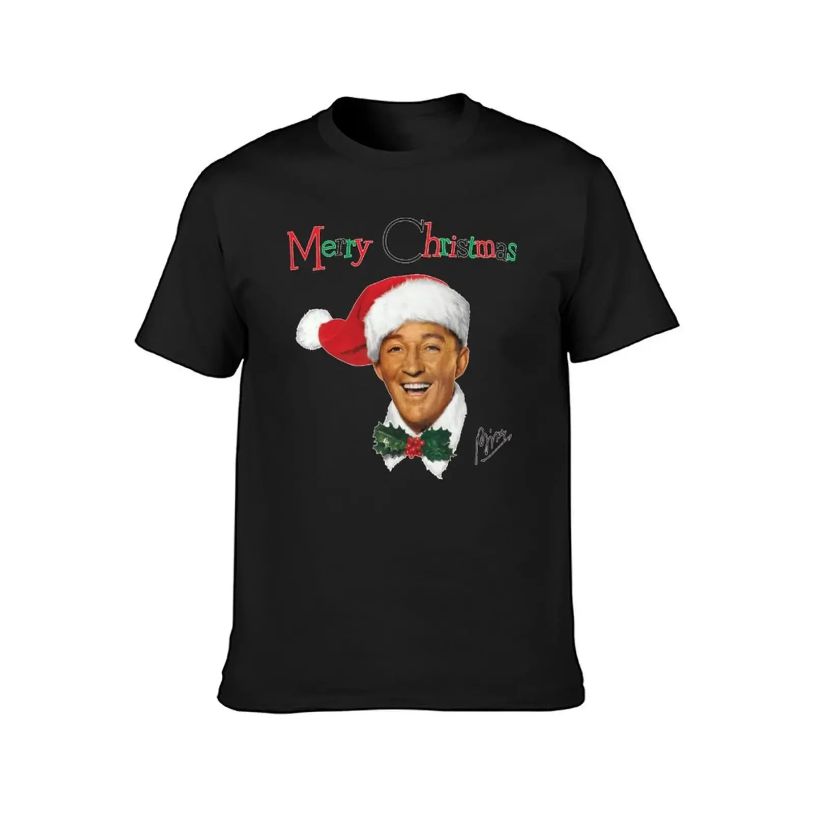 Funny Bing Crosby Merry Christmas T-Shirt graphics plus size tops plus sizes tees t shirt men