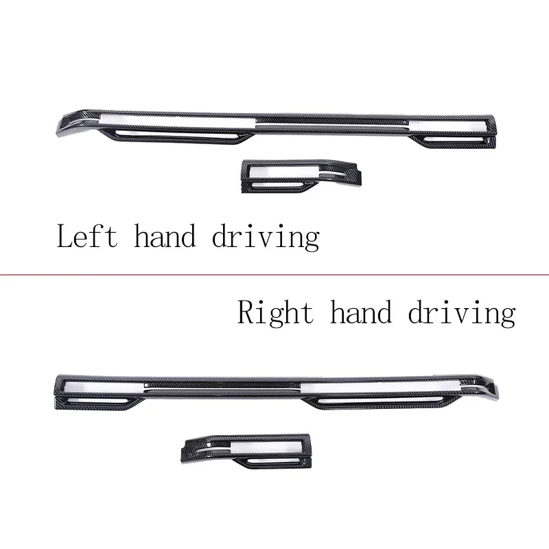LHD RHD For MG 4 MG4 EV Mulan 2022 2023 2024 Center Console Air Condition Side Air Outlet Vent Frame Cover Trim  Accessories
